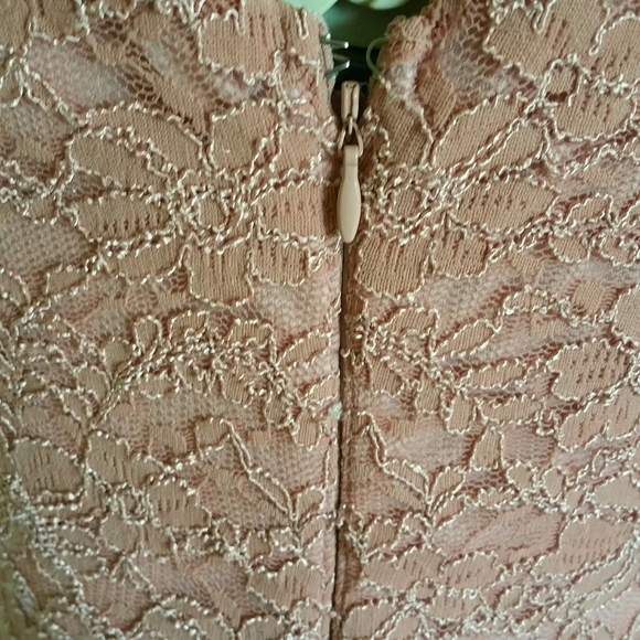 Le Chateau pink floral dress M - Picture 2 of 4